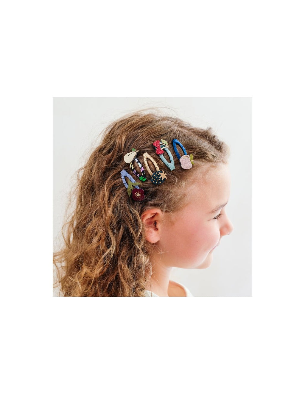 Mimi&Lula WINTER FRUITS MINI HAIR CLIPS
