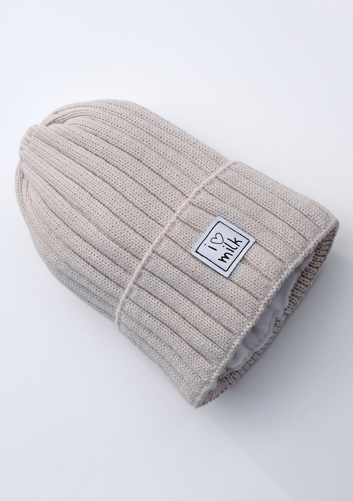 Σκουφάκι Μάλλινο Beige ILM