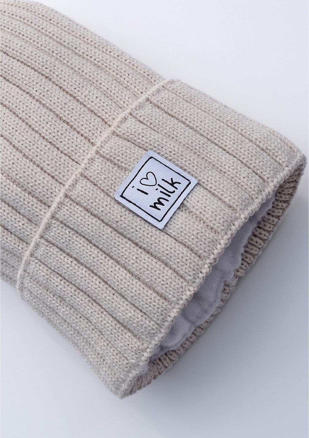 Σκουφάκι Μάλλινο Beige ILM