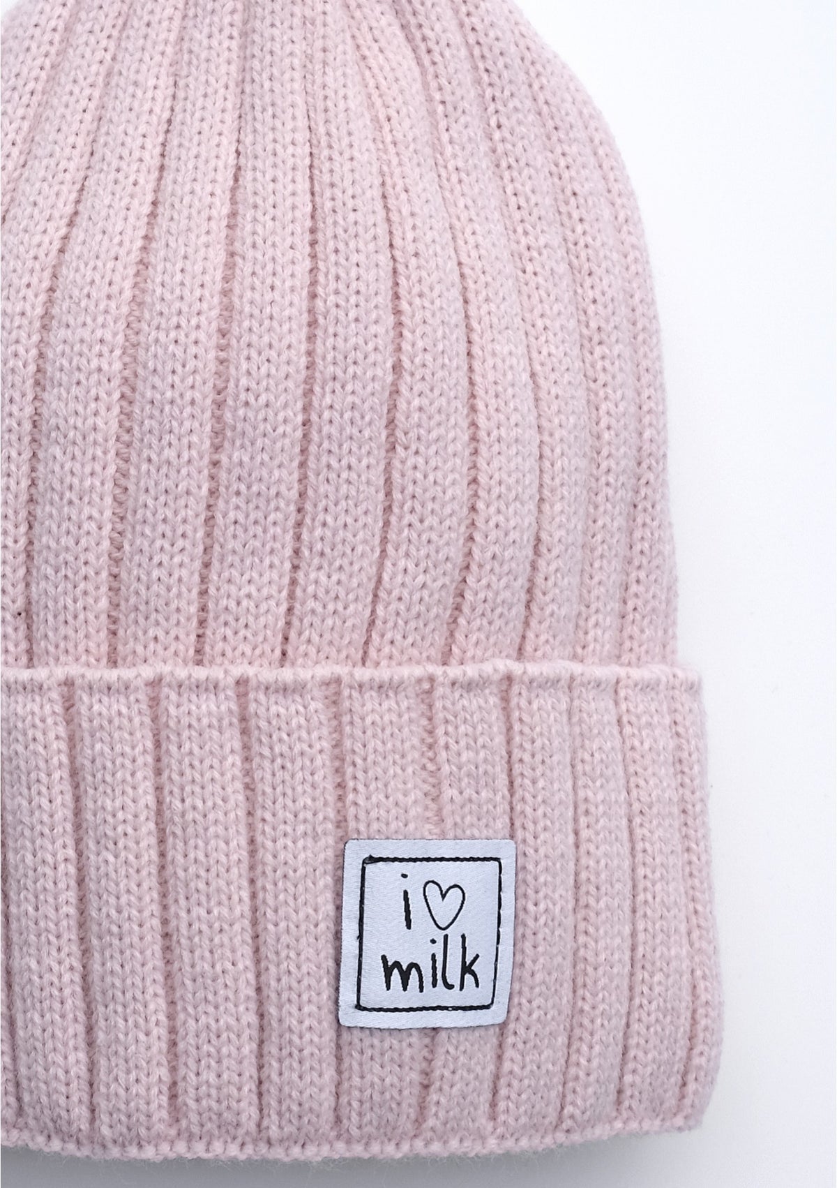 Σκουφάκι Μάλλινο Pink ILM