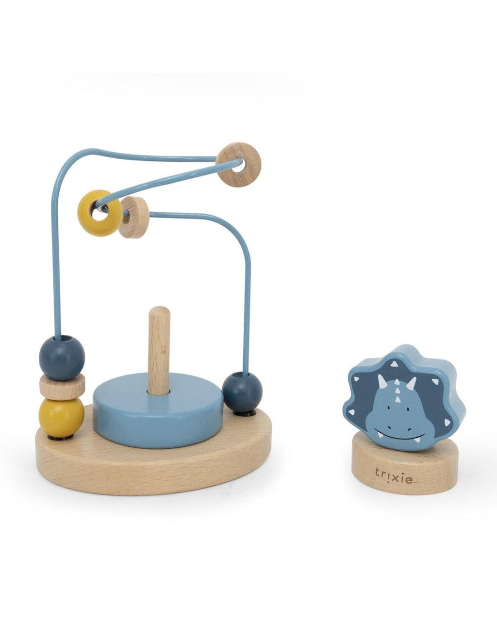 TRIXIE WOODEN BEADS MAZE - MR. TRICERATOPS