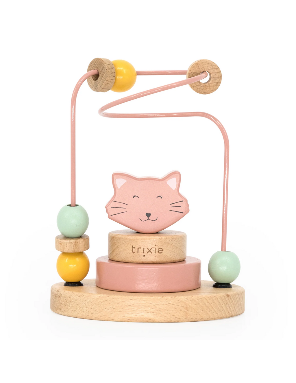 TRIXIE WOODEN BEADS MAZE - MRS. CAT