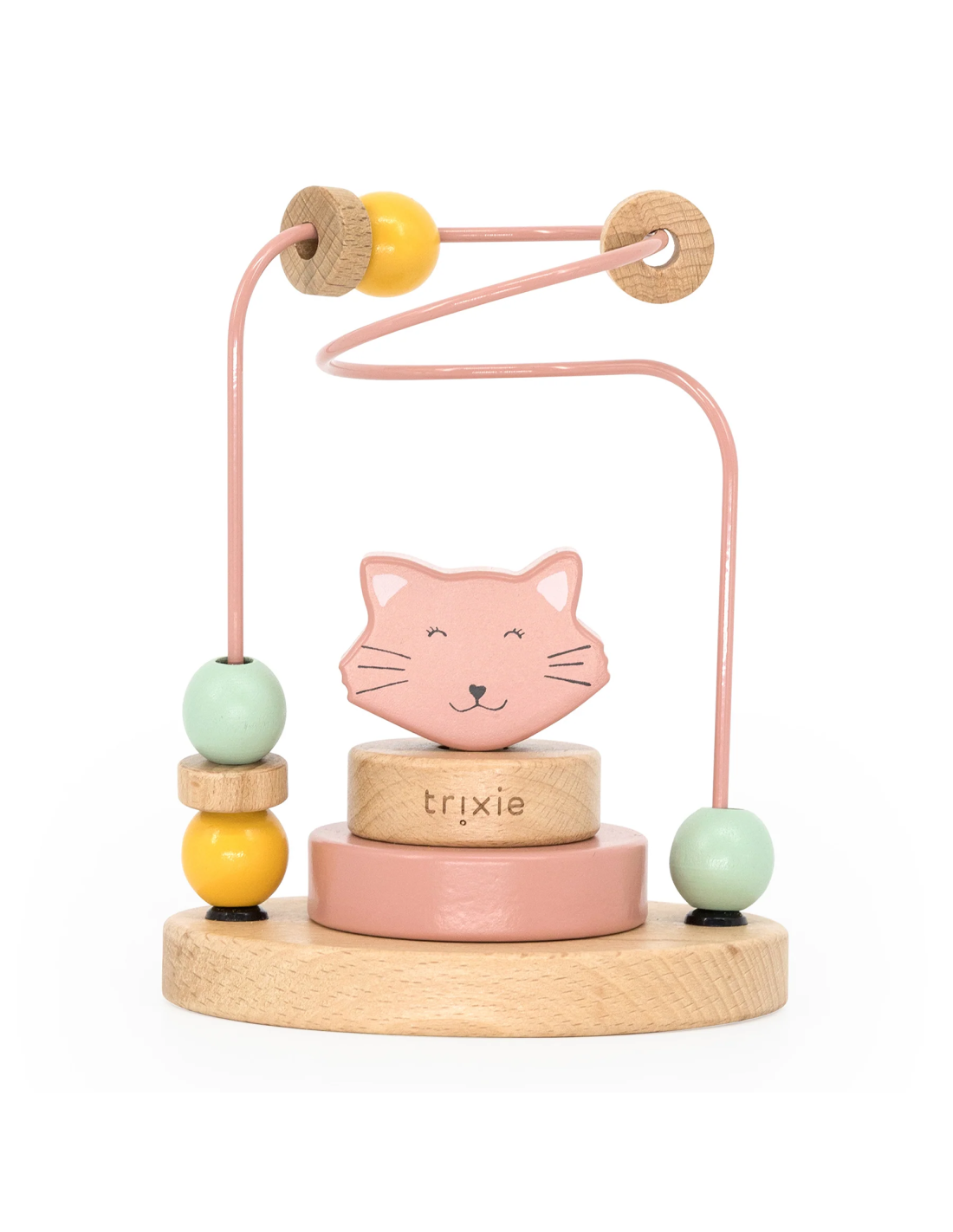 TRIXIE WOODEN BEADS MAZE - MRS. CAT