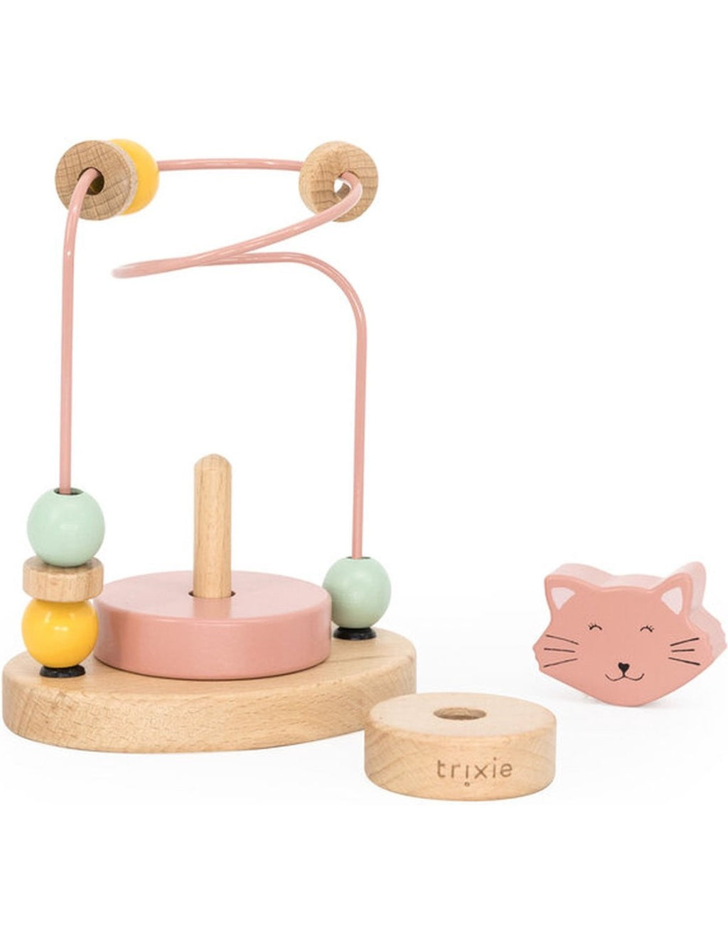 TRIXIE WOODEN BEADS MAZE - MRS. CAT