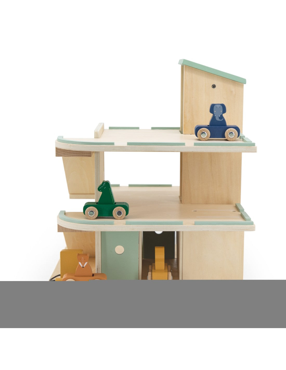 Trixie WOODEN CAR PARK WITH ACCESSORIES